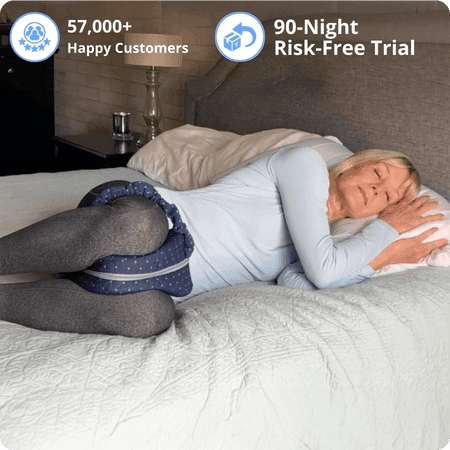 SmoothSpine™ Pillow - Relieves Hips, Back & Sciatica
